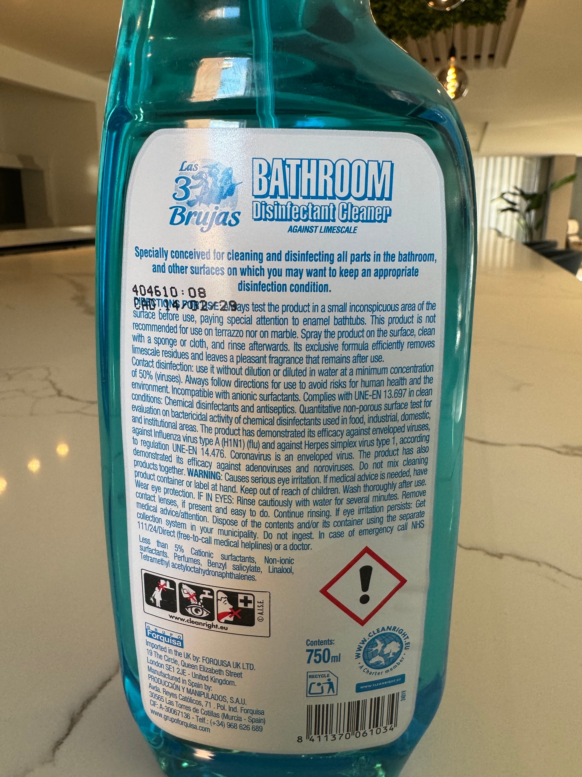 3 Witches Bano Spray bathroom Disenfectant 