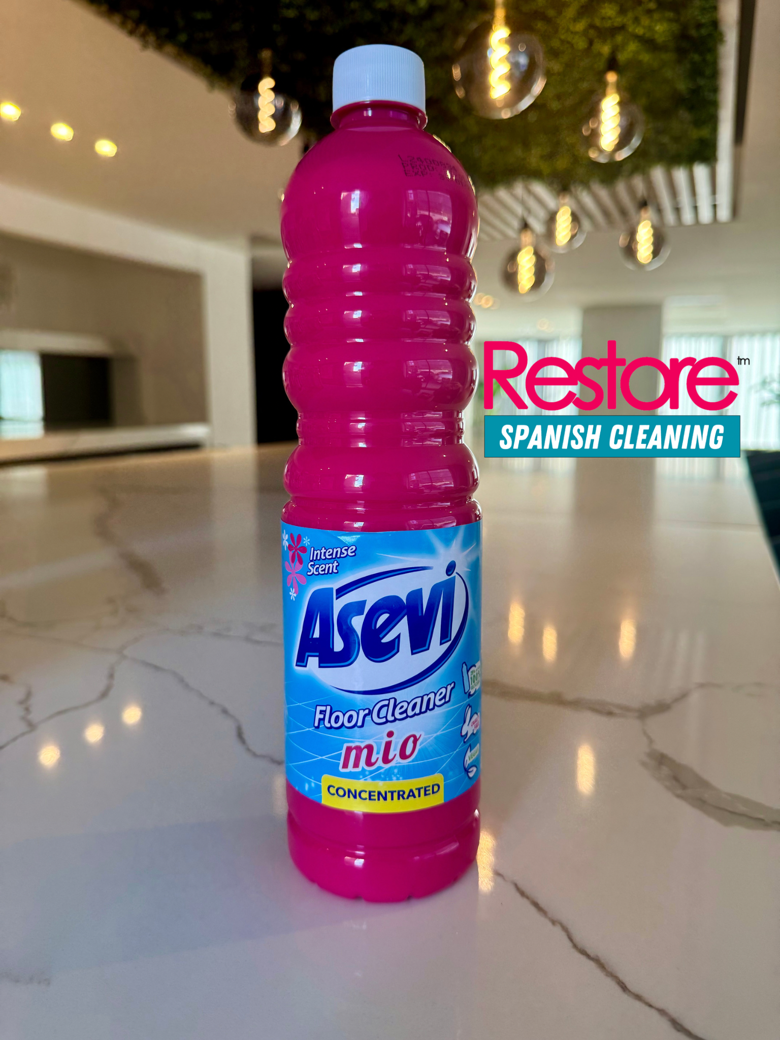 ASEVI Mio floor cleaner 1L little Spanish cleaning company 
