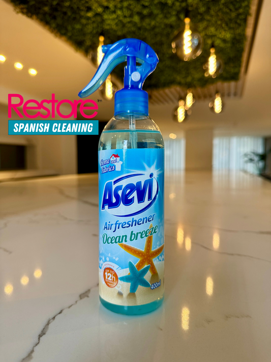 ASEVI ocean breeze air and linen Airfreshner home bargains. 