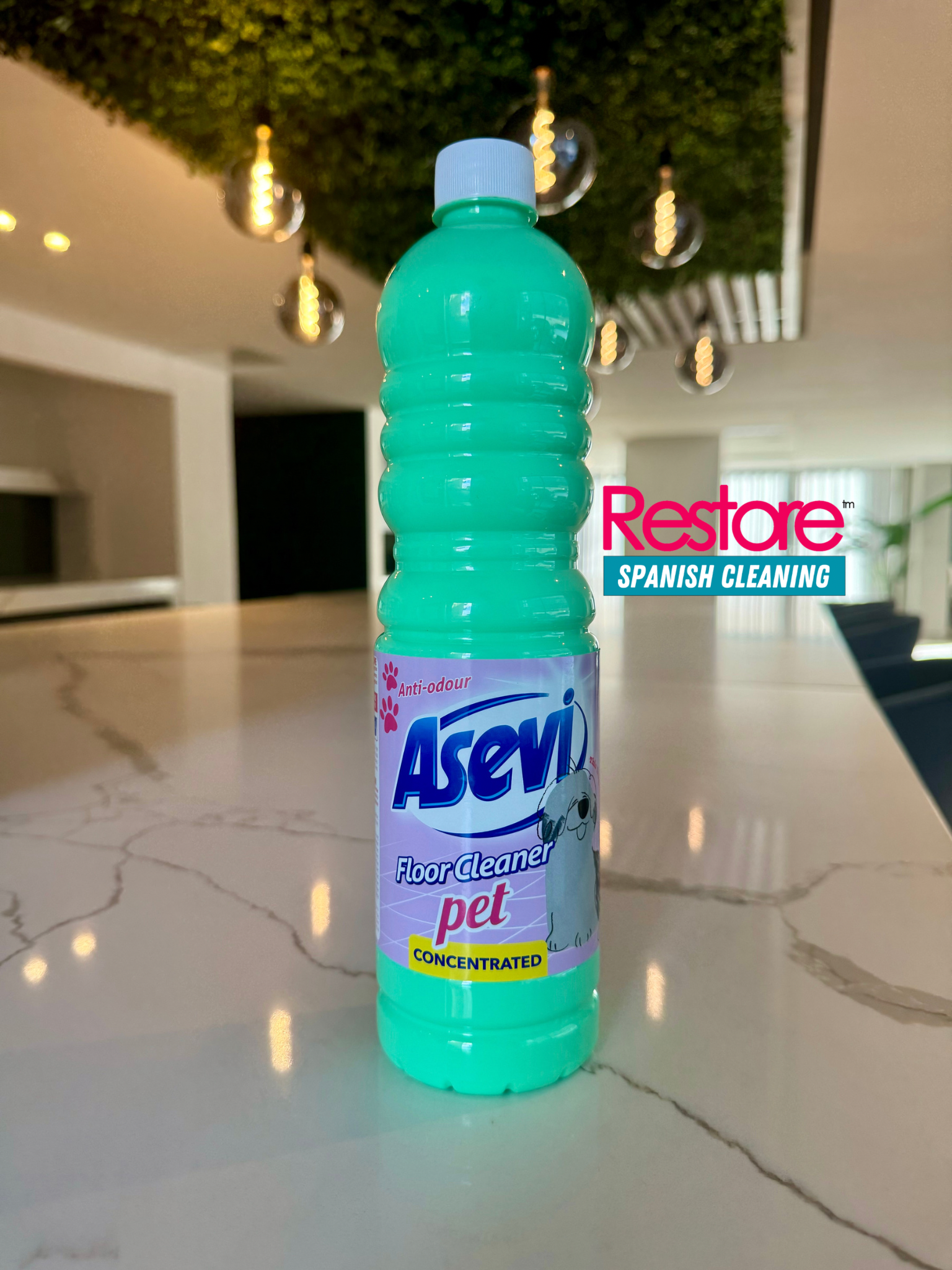 ASEVI pet  floor cleaner 1L pet safe cleaning product 