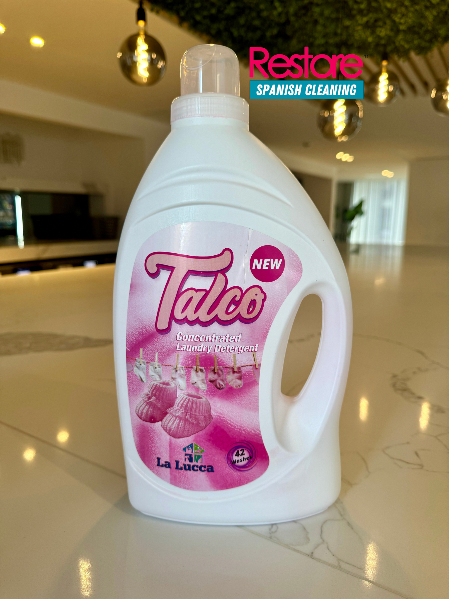 Talco Baby powder Laundry Detergent Gel 2.7L