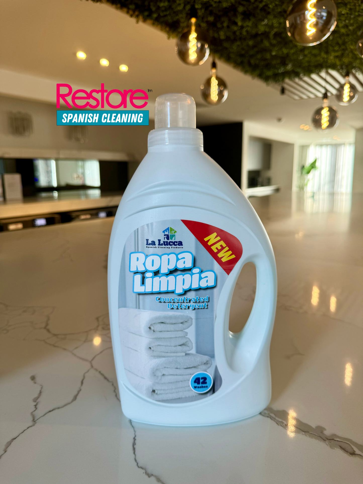 Fresh linen Ropa limpia detergent
